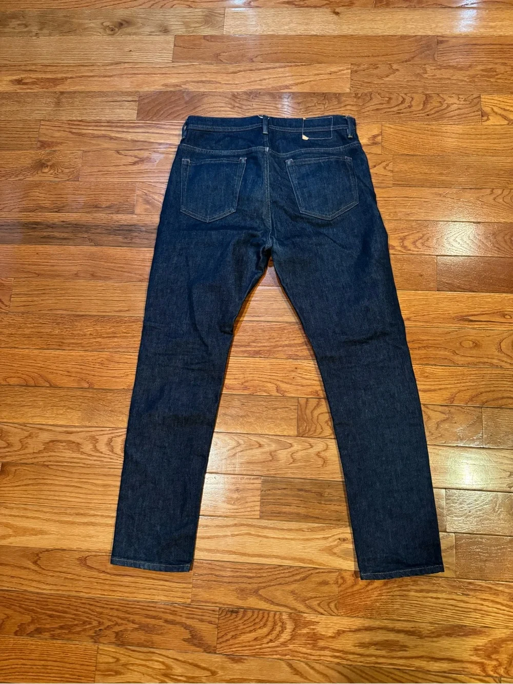 Acne Studios Blå Konst River Indigo Jeans Mens 34 Made In Italy